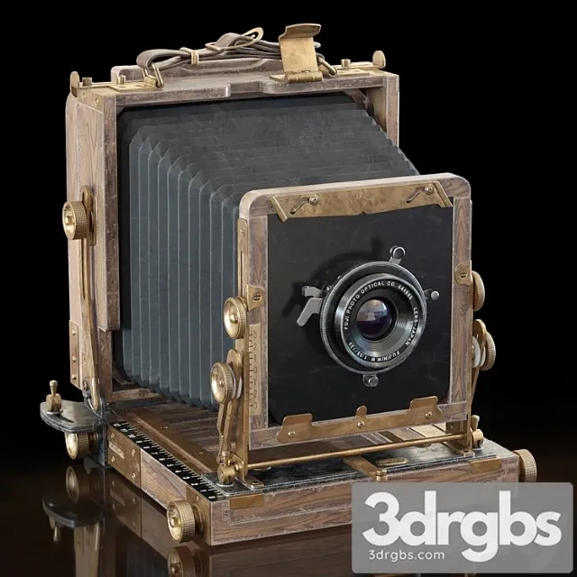 Tachihara 4×5 field camera for the competition 3dsmax Download