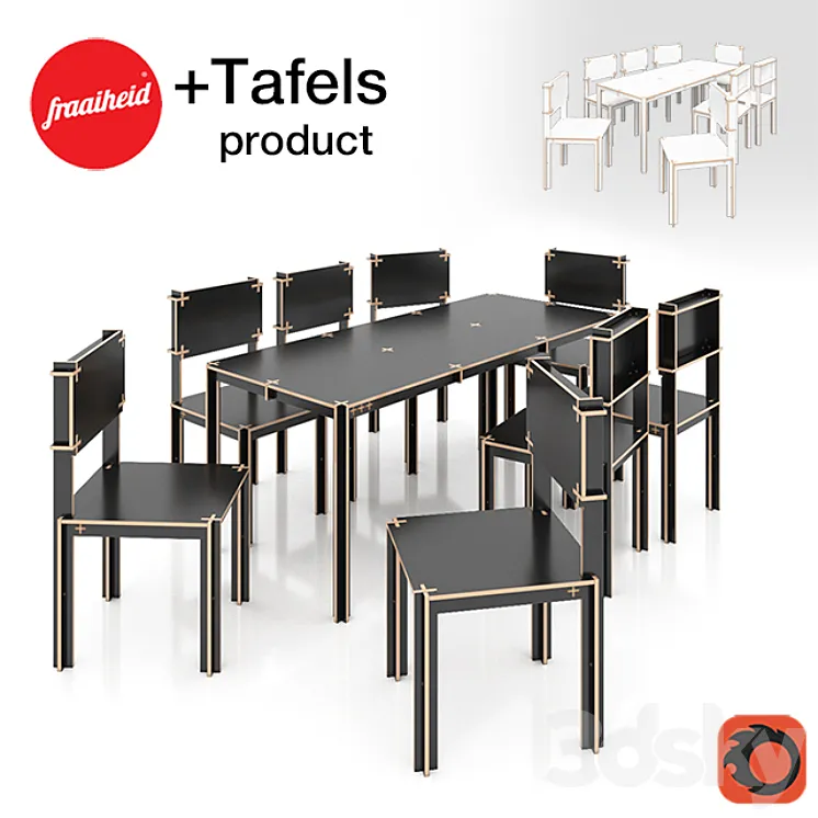 + Tafels product by fraaiheid 3DS Max