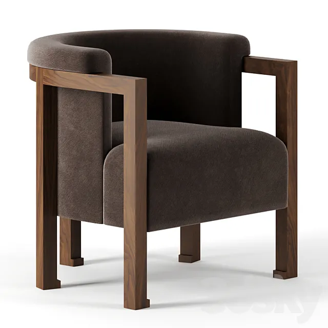 Tagore Chair by Dmitriy & Co 3DSMax File