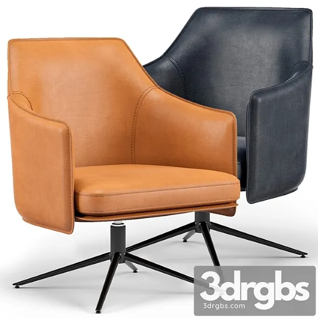 Tahoe lounge chair cognac