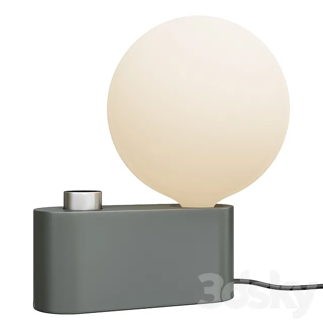 Tala alumina table lamp with sphere iv bulb 3ds Max