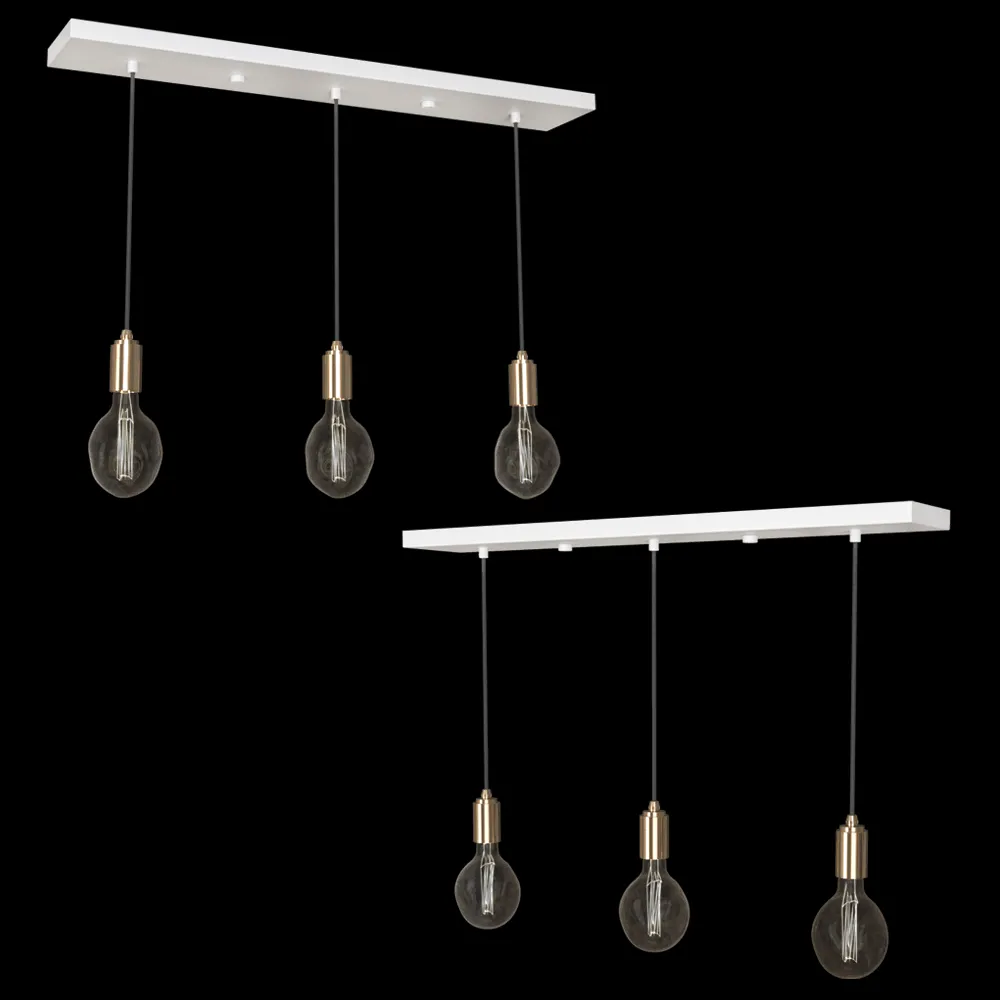 Tala – Pendant lamp Triple Sphere IV 3ds Max