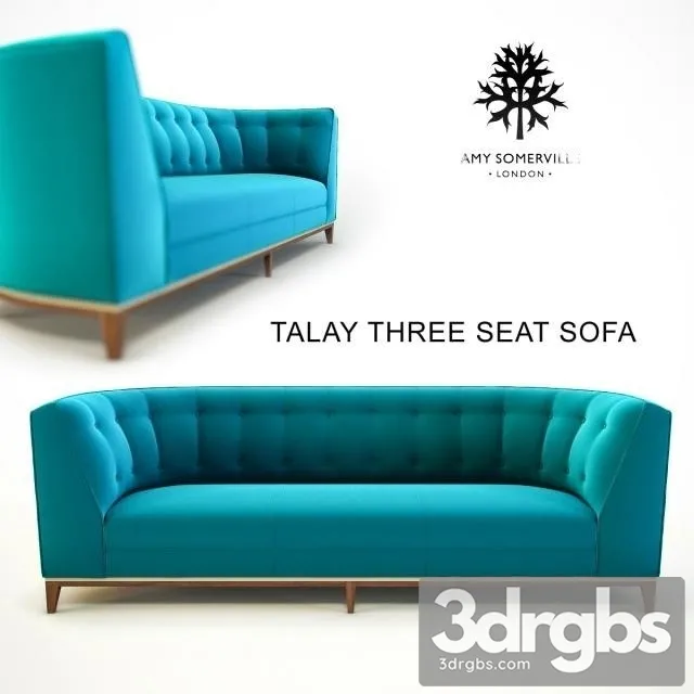Talay Three Seat Sofa 3dsmax Download