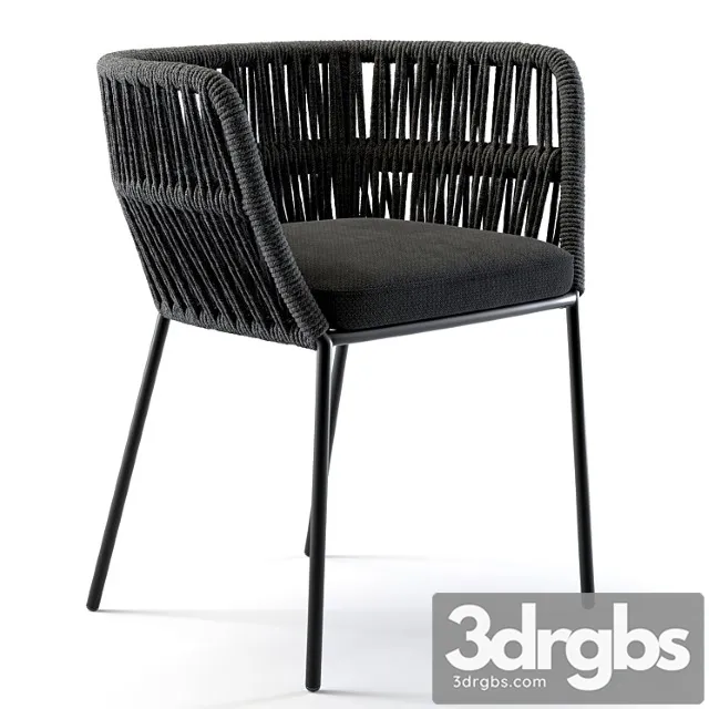 Talenti cliff dining armchair 2 3dsmax Download