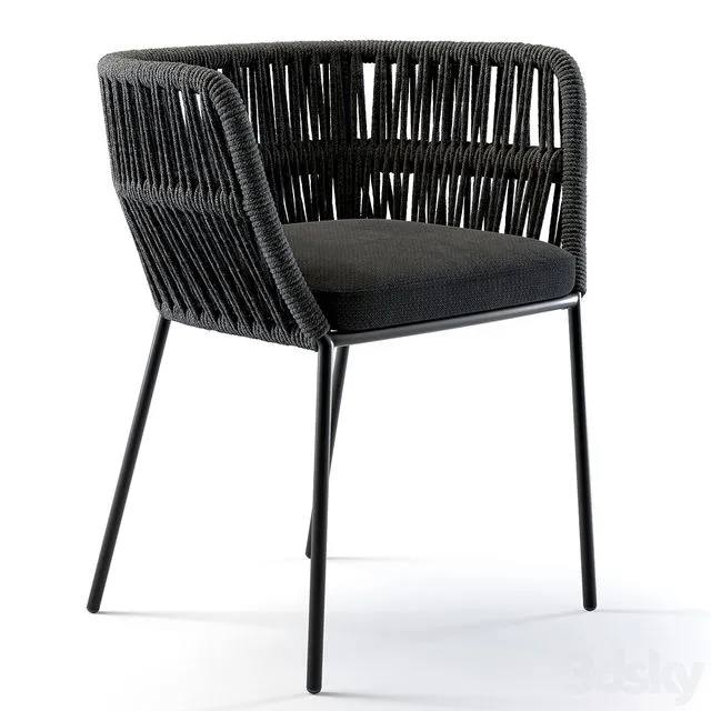 Talenti Cliff Dining Armchair 3dsMax Model