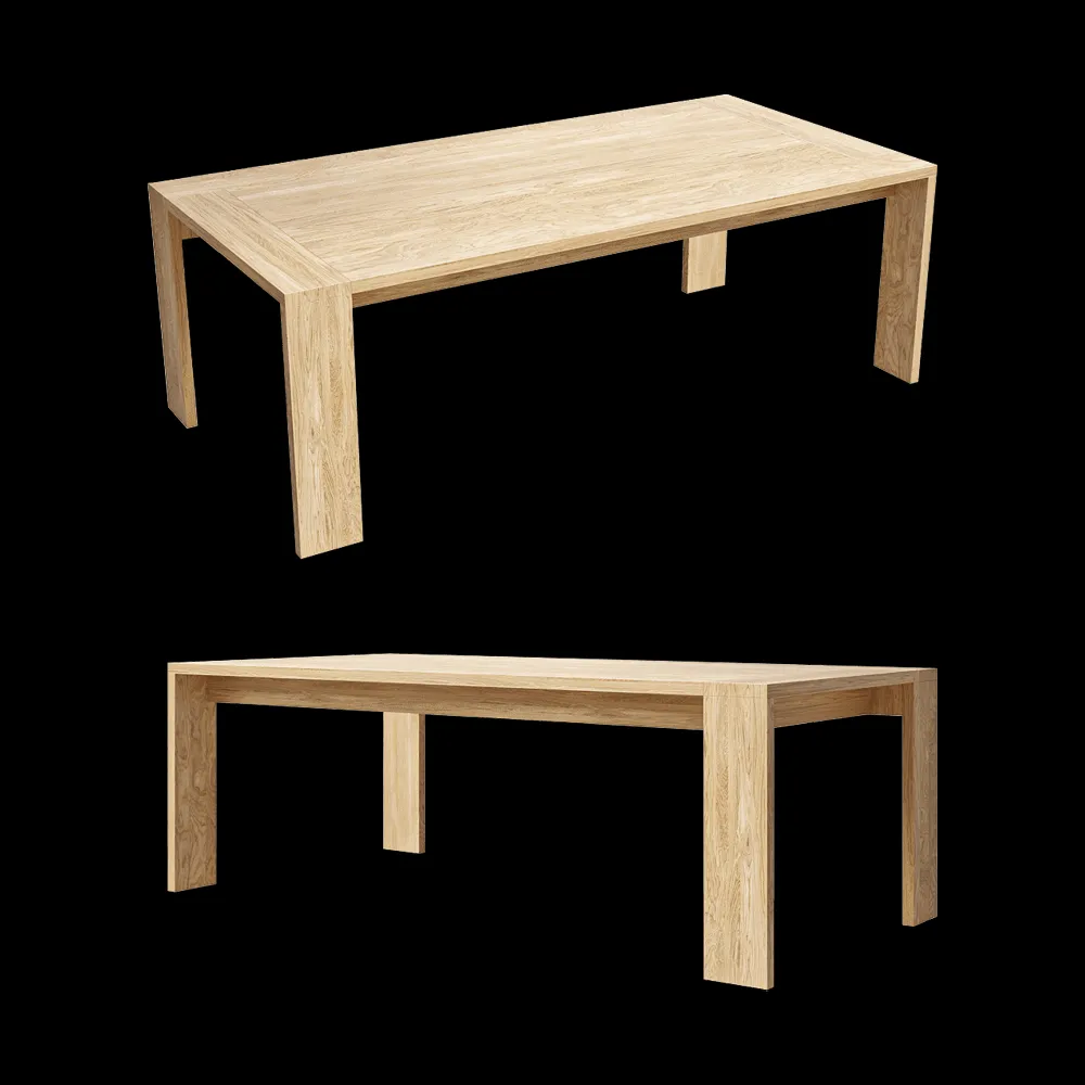 Talenti – Dining table Argo Wood 3ds Max