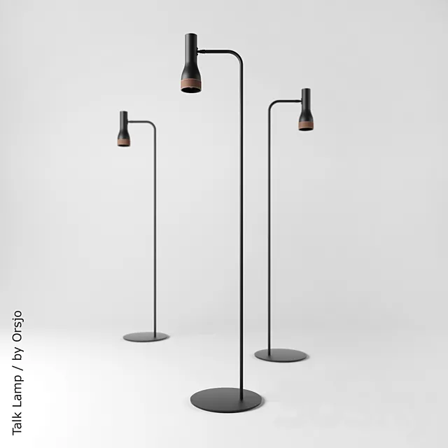 Talk Floor Lamp by Orsjo 3ds Max