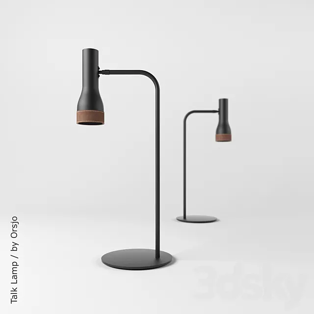 Talk Table Lamp by Orsjo 3ds Max