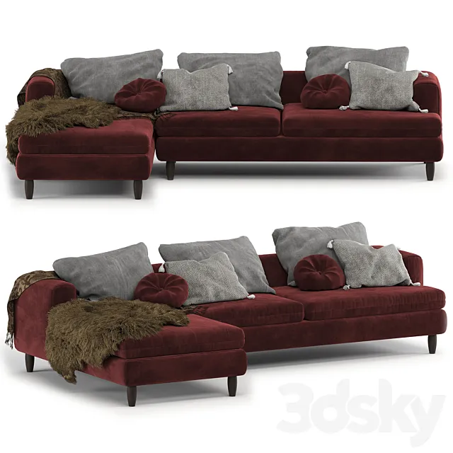 Tana sofa 3DSMax File