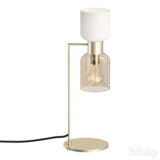 Tandem (table lamp with glass shades) 3dsMax Model
