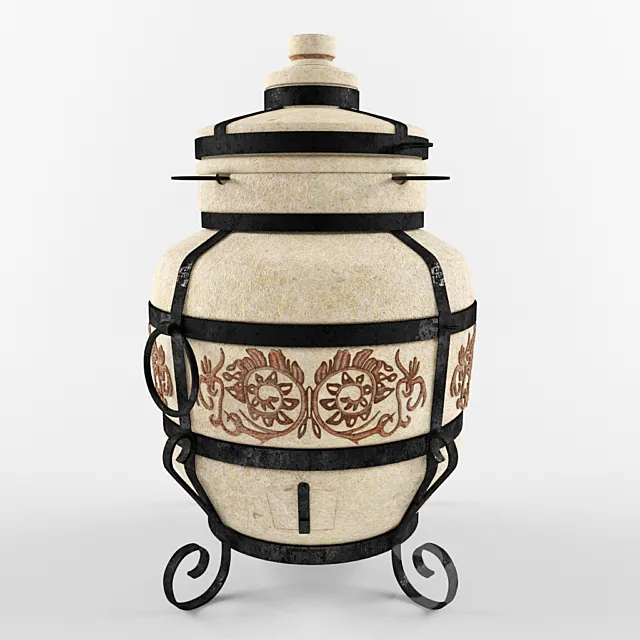 tandoor 3DS Max Model