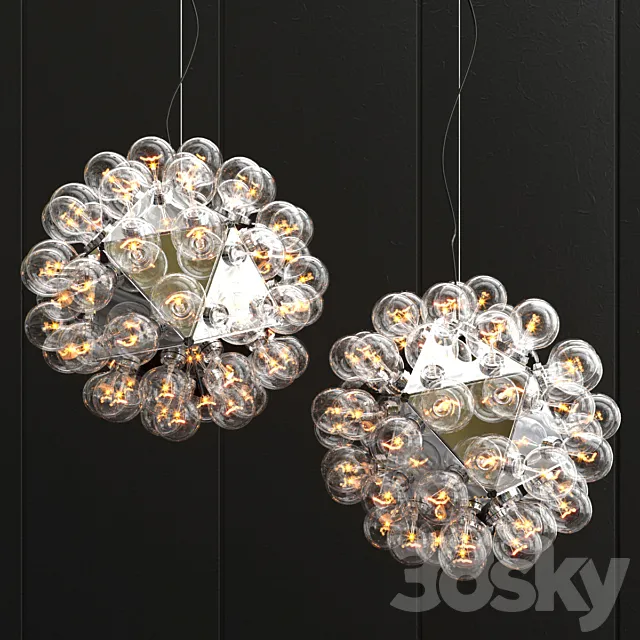 Taraxacum 88 suspension lamp 3DS Max Model