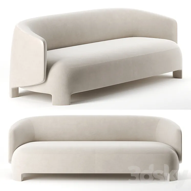 TARU sofa by Ligne Roset 3DS Max