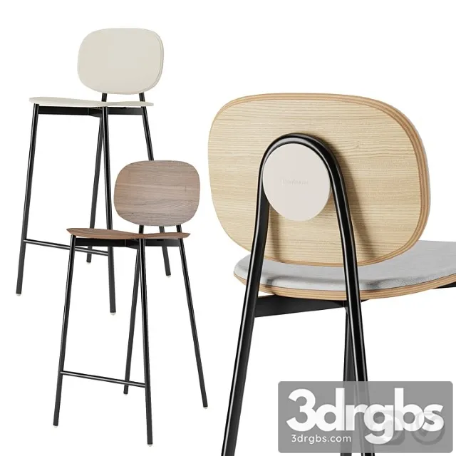 Tata bar stool by pointhouse 2 3dsmax Download