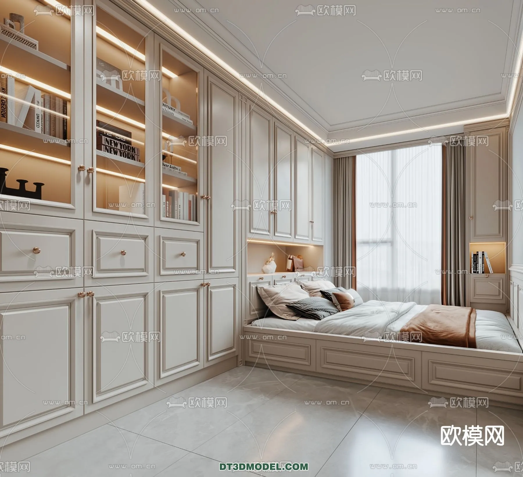 Tatami Bedroom – Japan Bedroom – 3D Scene – 048
