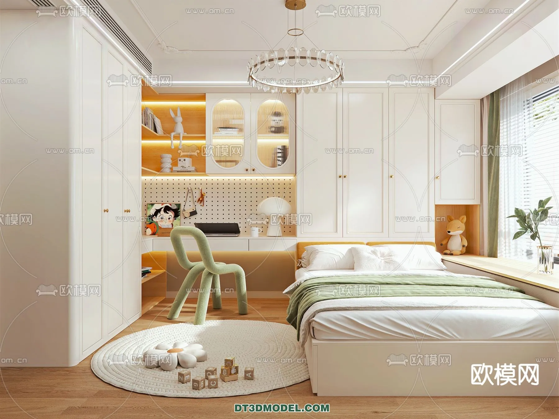 Tatami Bedroom – Japan Bedroom – 3D Scene – 076