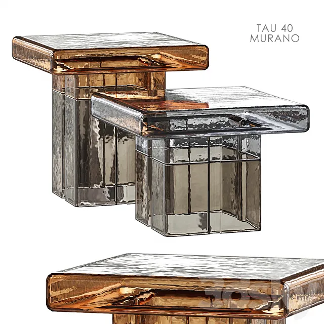 TAU 40 MURANO coffee table 3ds Max