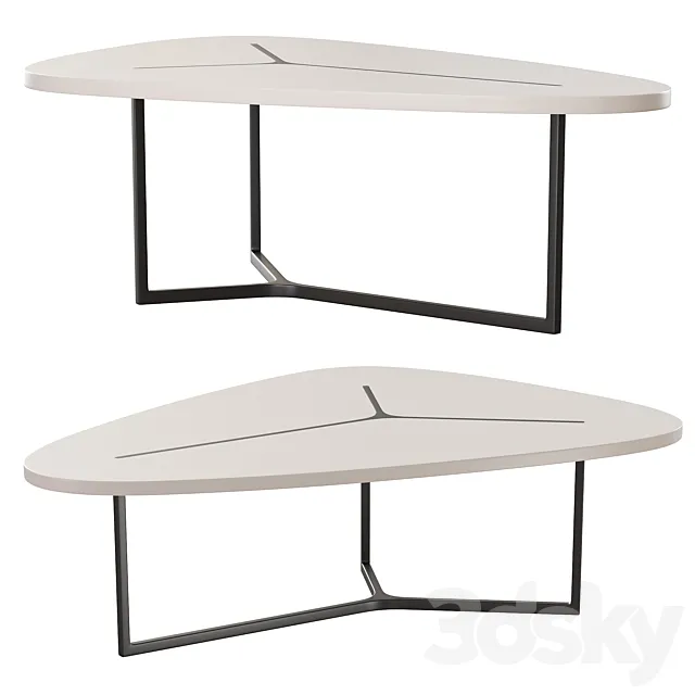 TAVOLO SEVEN B&B ITALIA 3ds Max