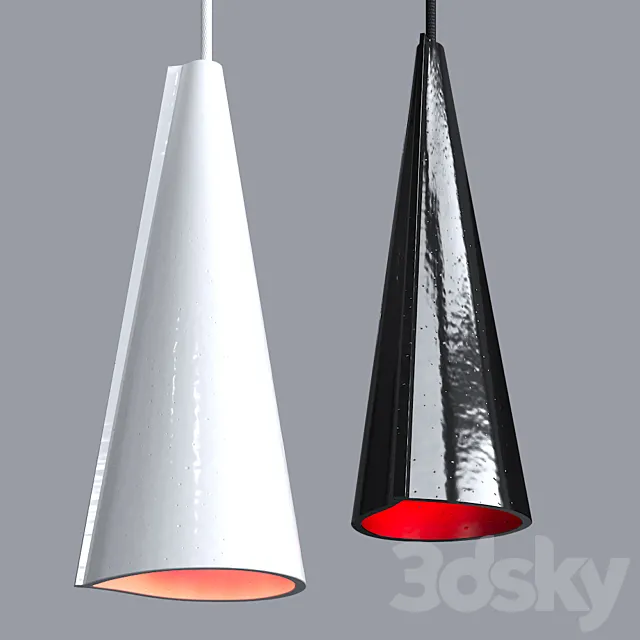 Tayga Design Crusta pendant lamp 3DS Max Model