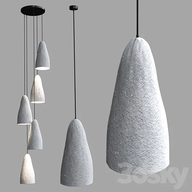 Tayga Design Papie pendant lamp 3ds Max