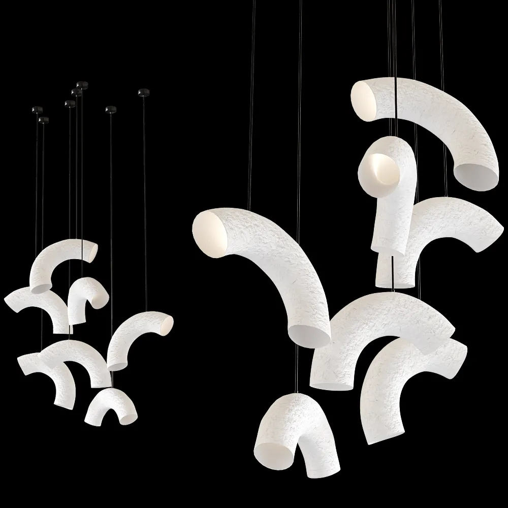 Tayga Design – Pendant lamps Barashki 3ds Max