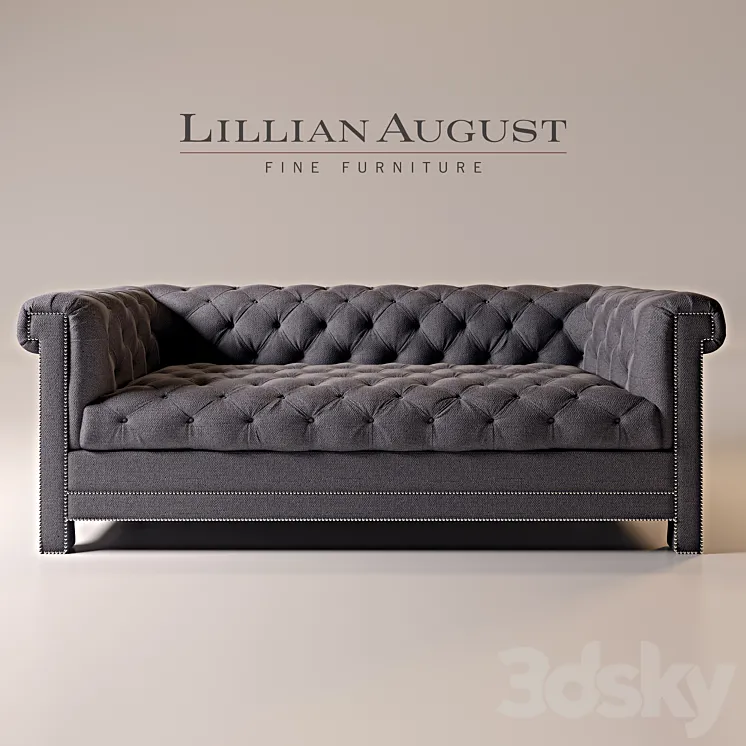 Taylor Mid-Sofa \/ Lillian August 3DS Max