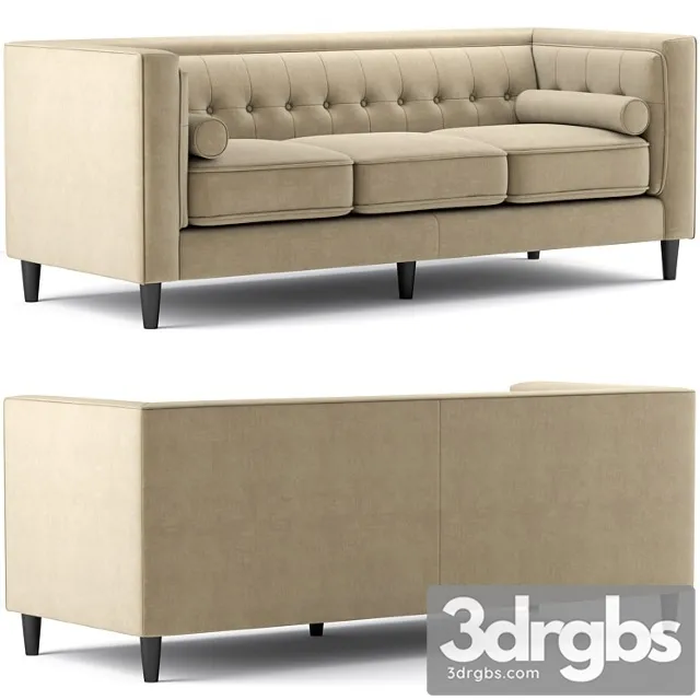 Taylor velvet sofa meridian furniture