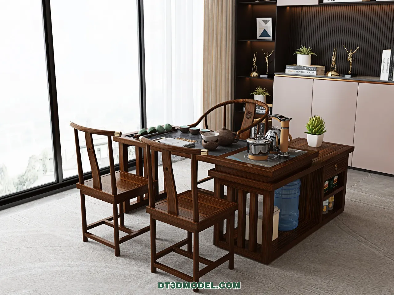 TEA TABLE – 3D Model For Interior Design – 228