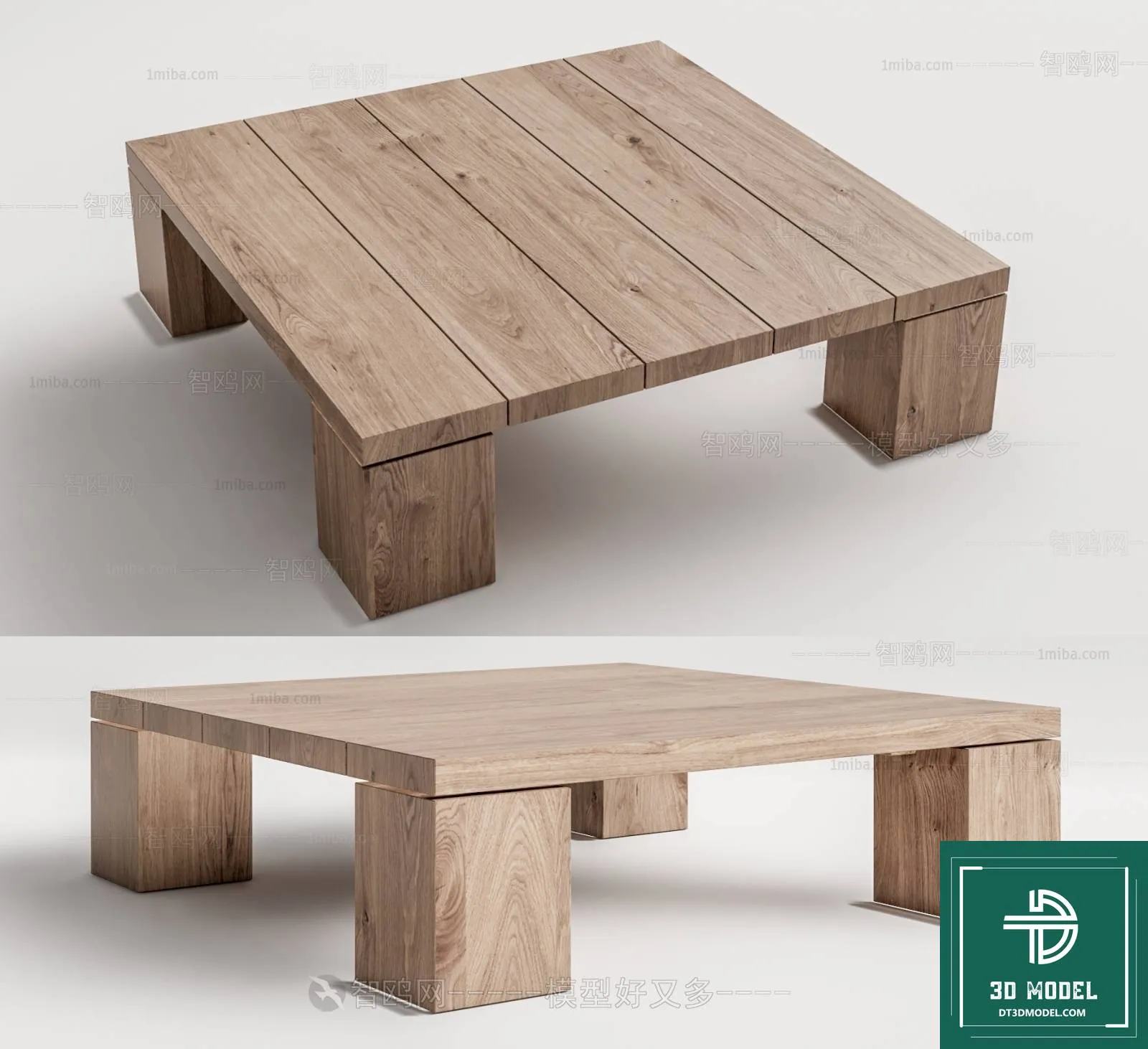 TEA TABLE – SOFA TABLE – 3D MODELS – 006
