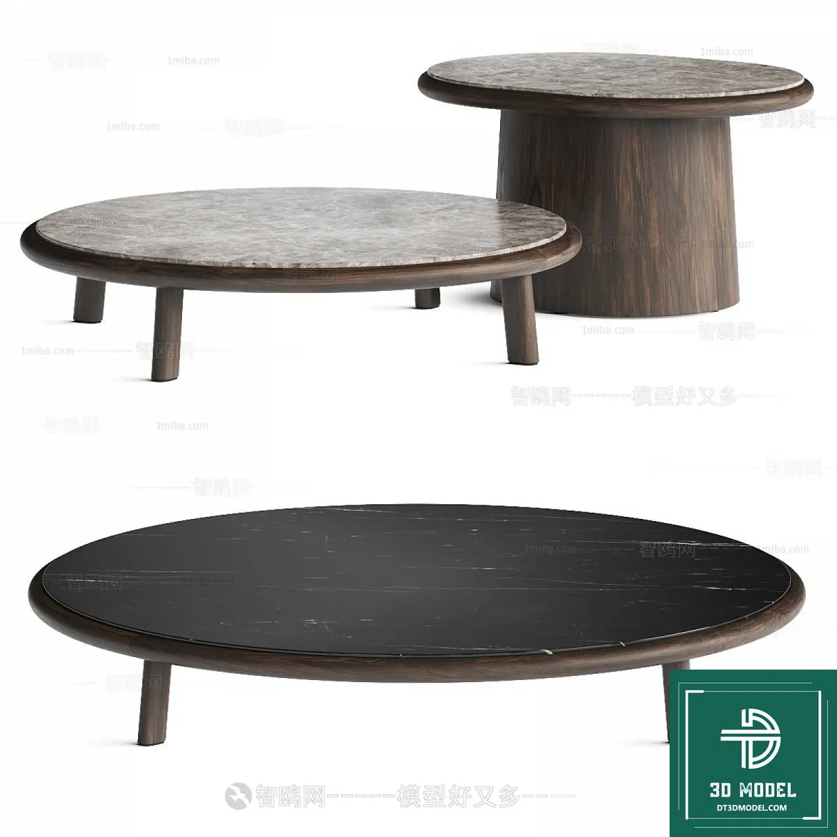 TEA TABLE – SOFA TABLE – 3D MODELS – 033