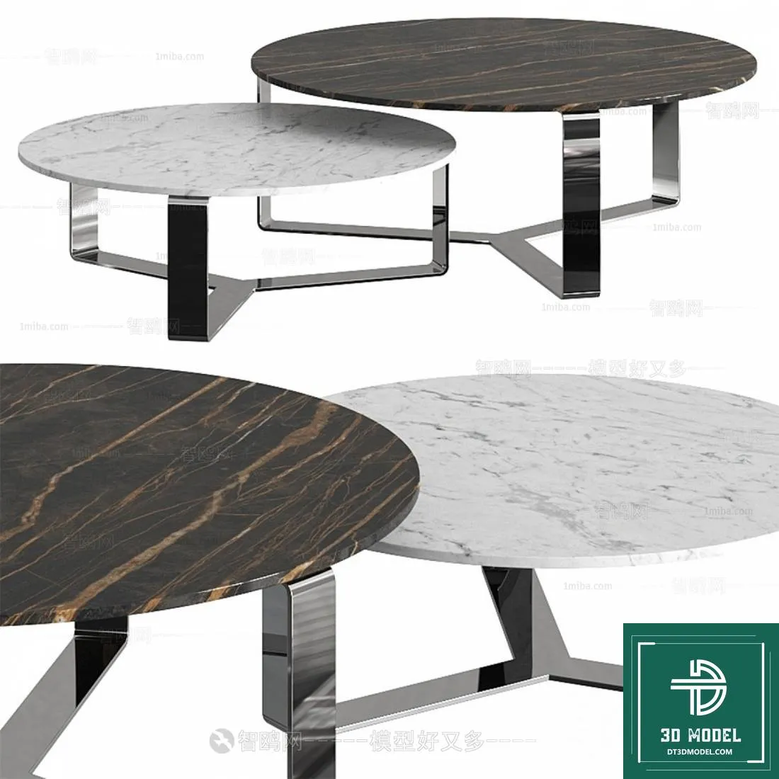 TEA TABLE – SOFA TABLE – 3D MODELS – 059