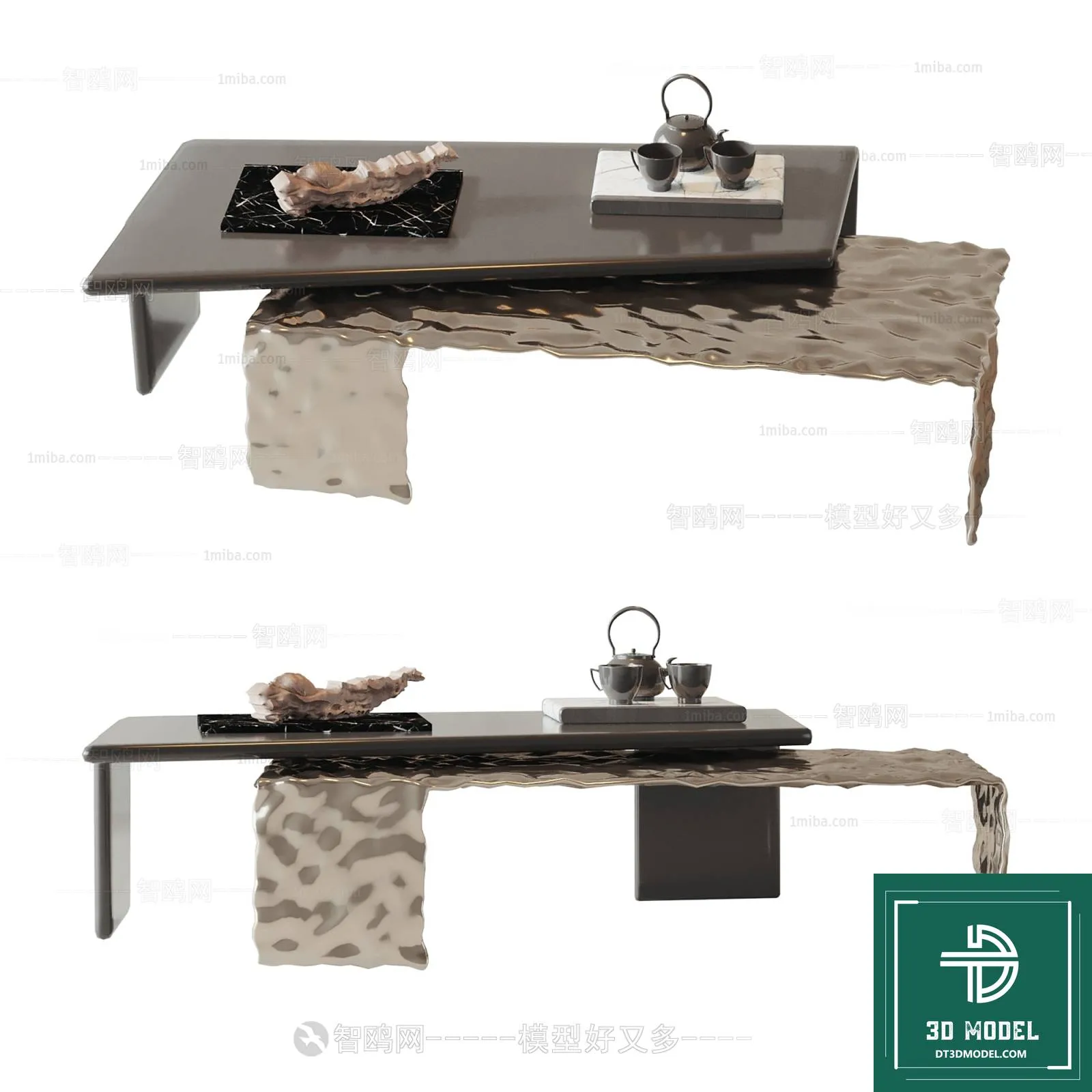 TEA TABLE – SOFA TABLE – 3D MODELS – 062