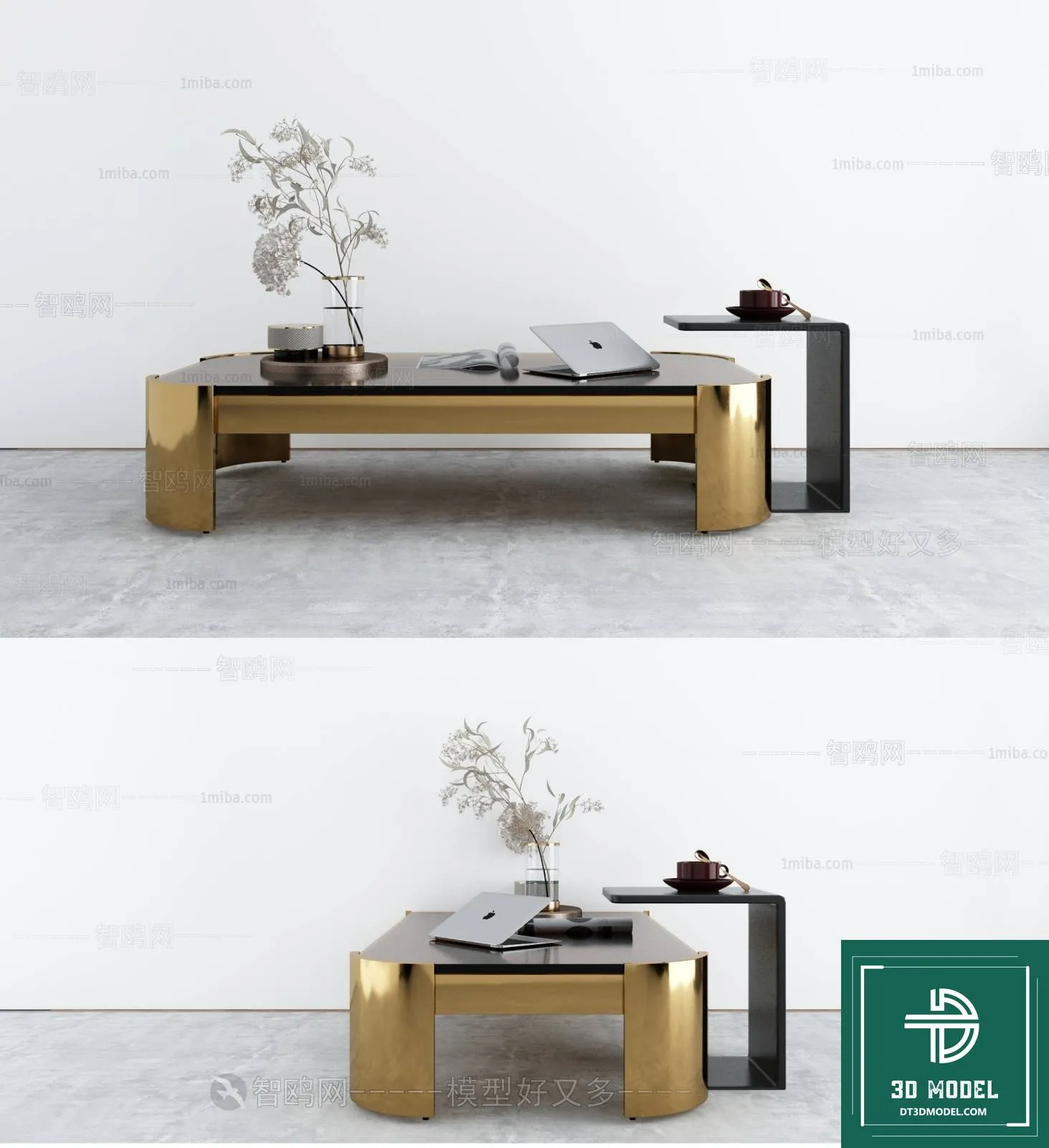 TEA TABLE – SOFA TABLE – 3D MODELS – 071