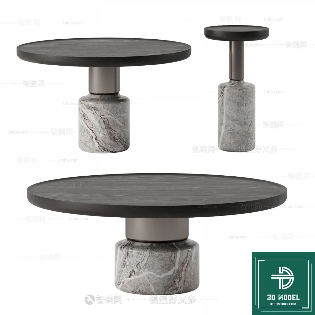 TEA TABLE – SOFA TABLE – 3D MODELS – 076