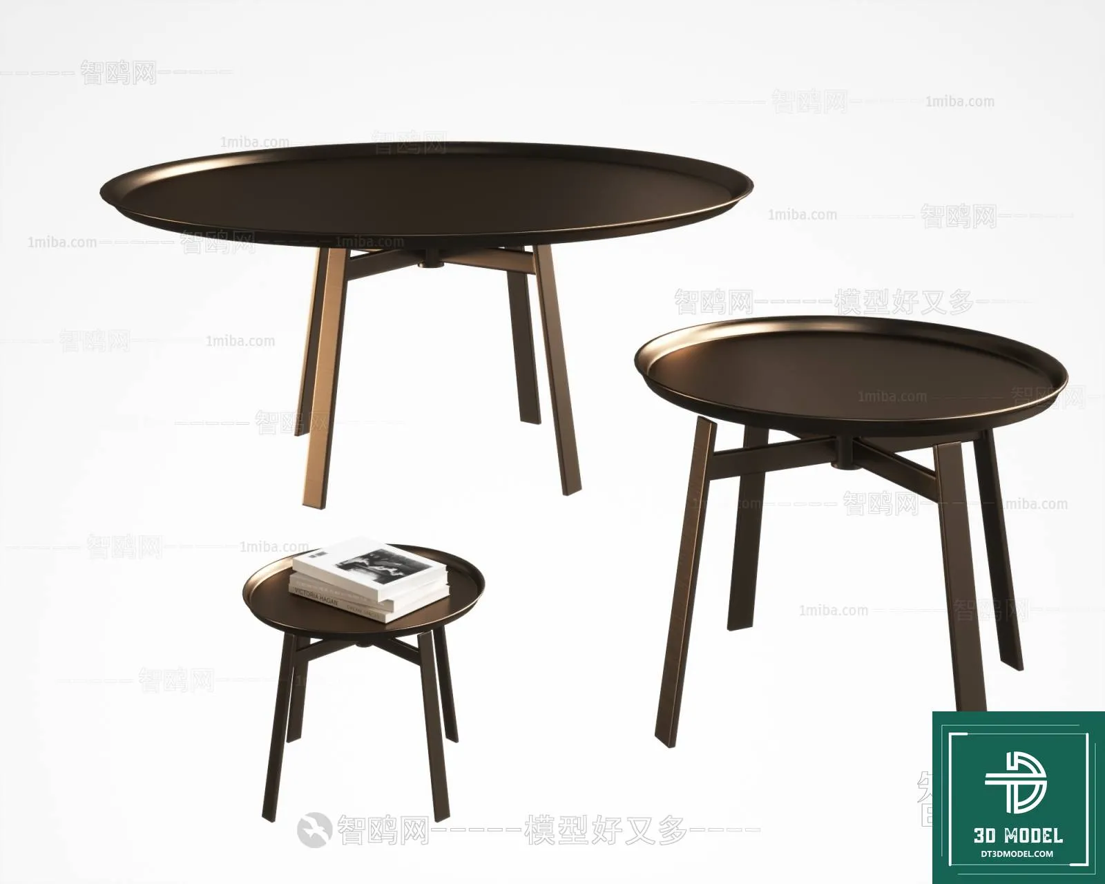 TEA TABLE – SOFA TABLE – 3D MODELS – 077