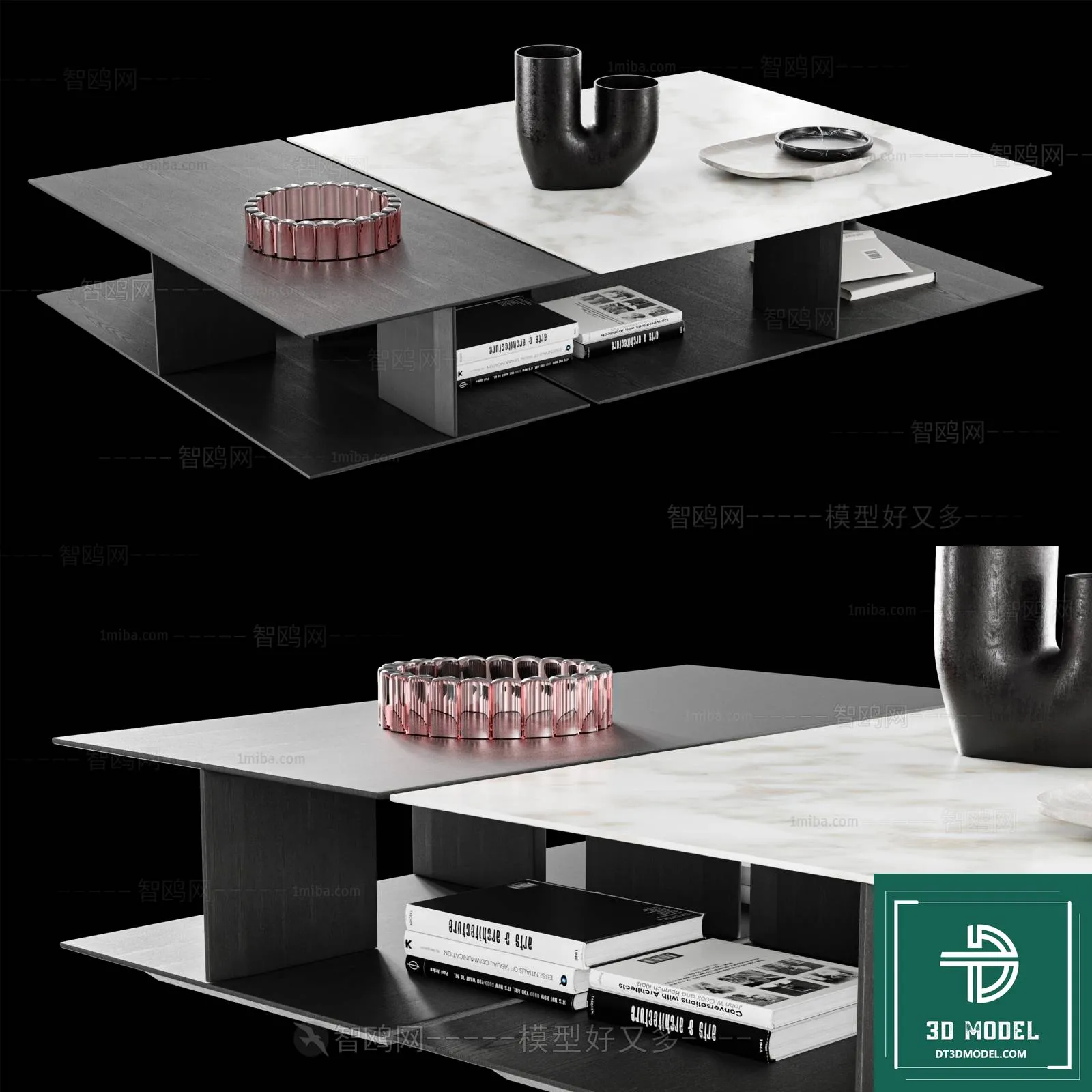 TEA TABLE – SOFA TABLE – 3D MODELS – 116