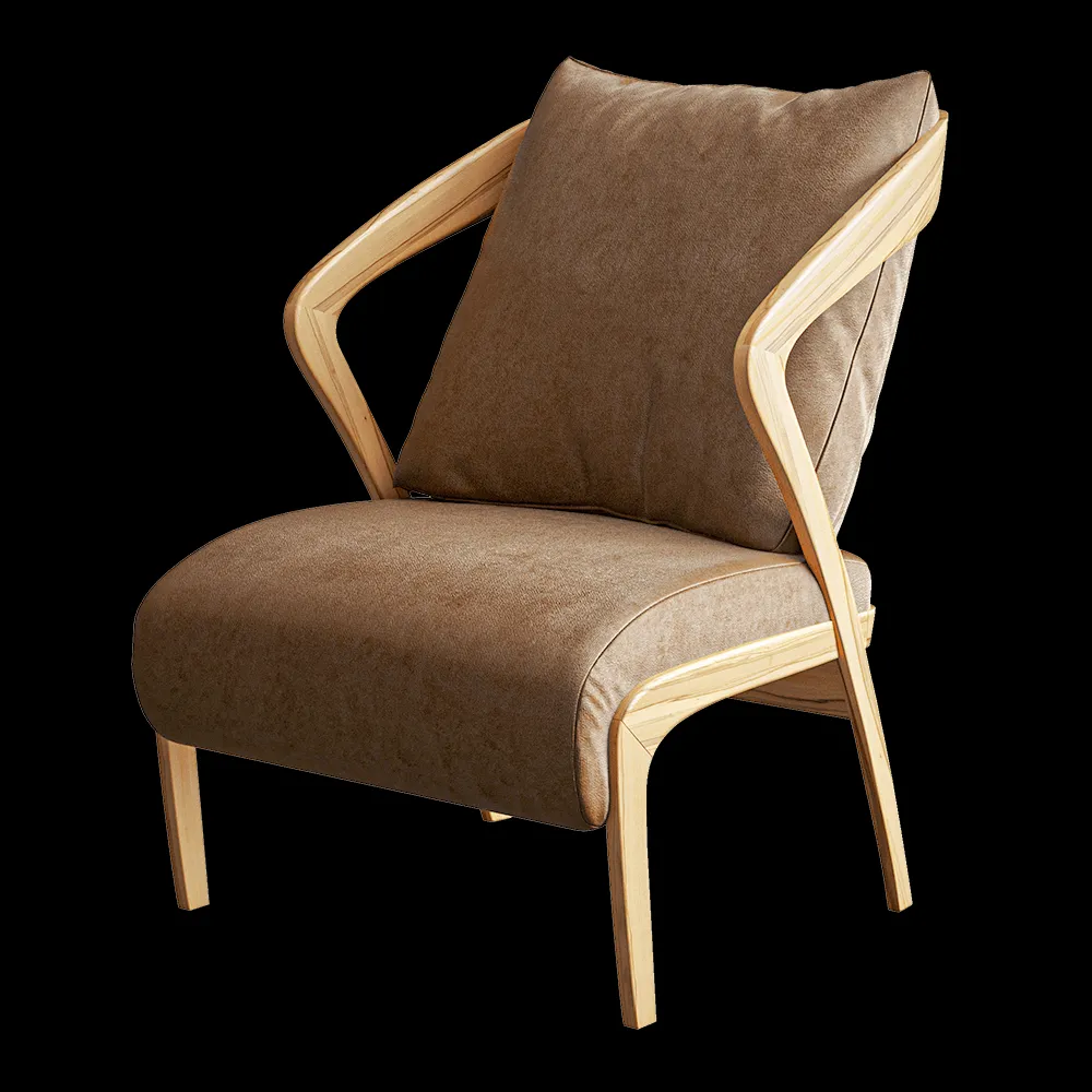 Teak House – Armchair Marina Rodeo 3ds Max