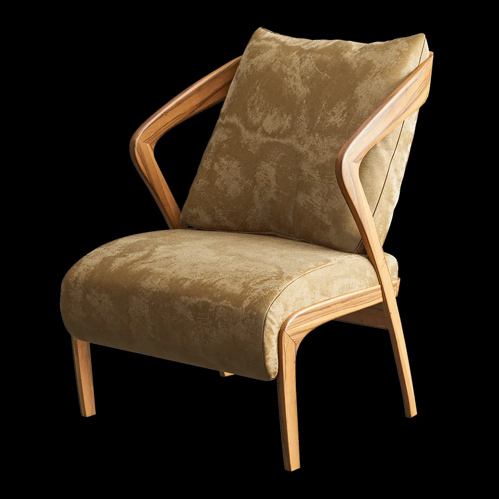 Teak House – Armchair Marina Rodeo 3ds Max