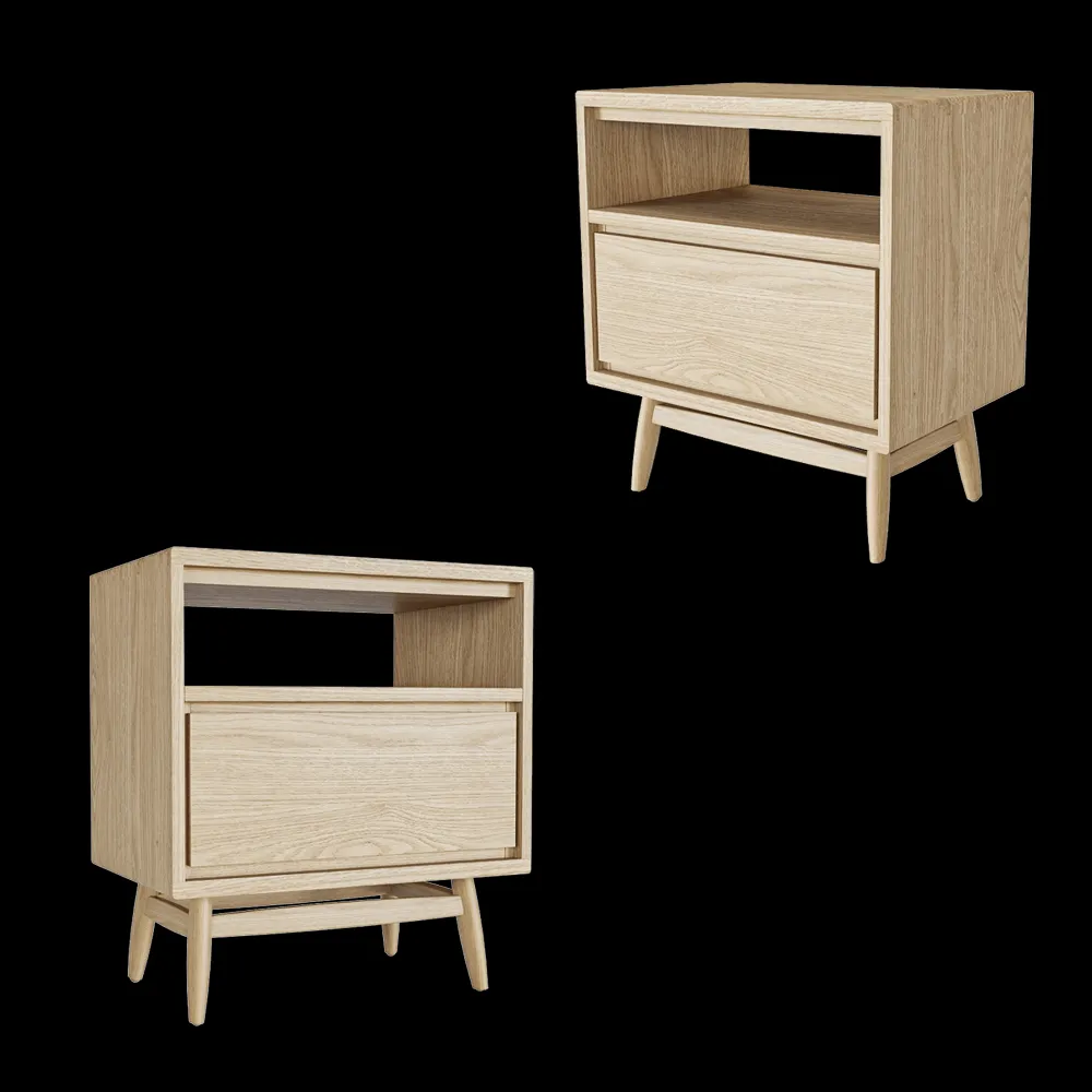 Teak House – Bedside table Twist 46 3ds Max