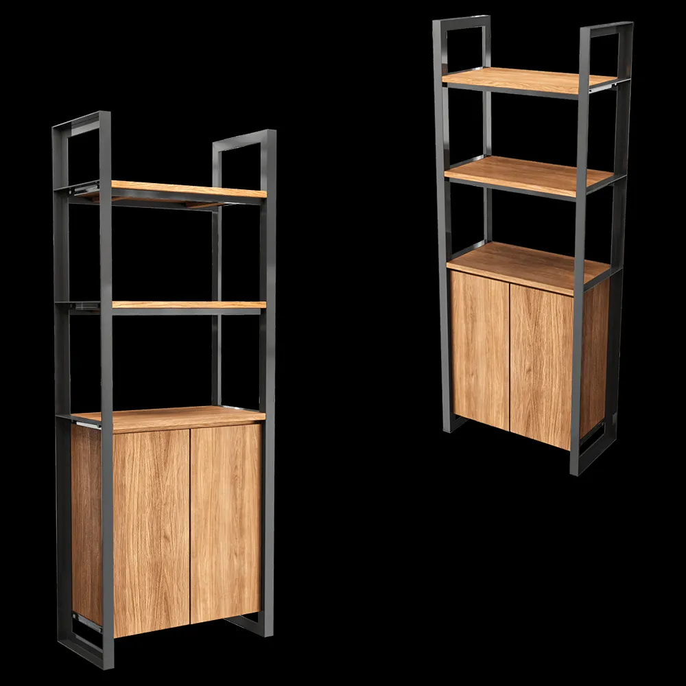 Teak House – Bookcase Fendy 75 3ds Max