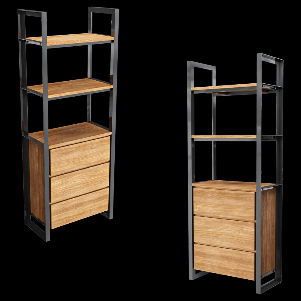 Teak House – Bookcase Fendy 75D 3ds Max