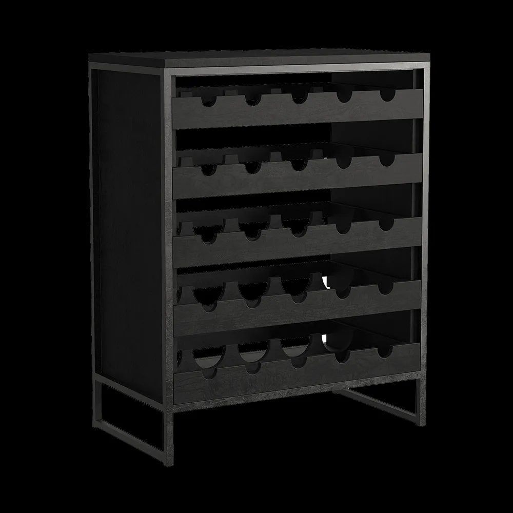 Teak House – Chest for storing wine Tuareg 3ds Max