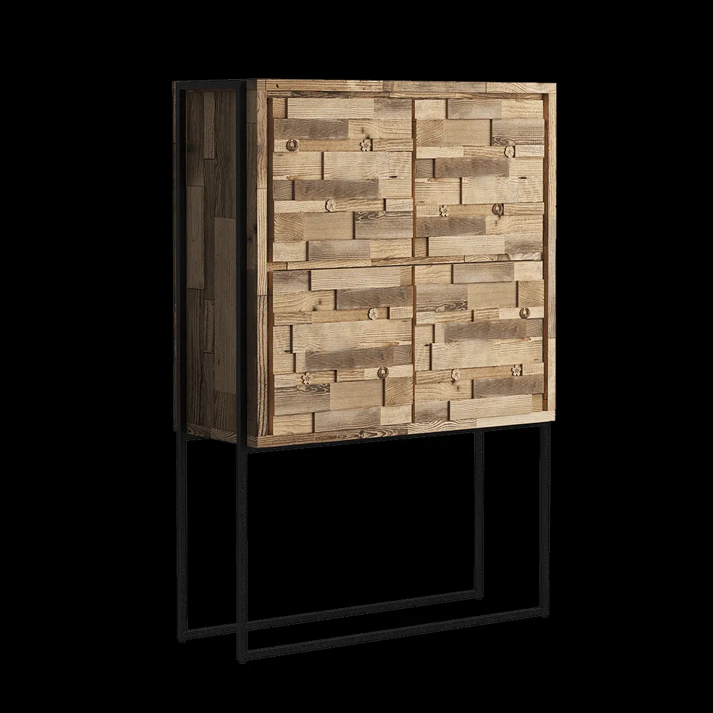 Teak House – Cupboard Carv’n 3ds Max