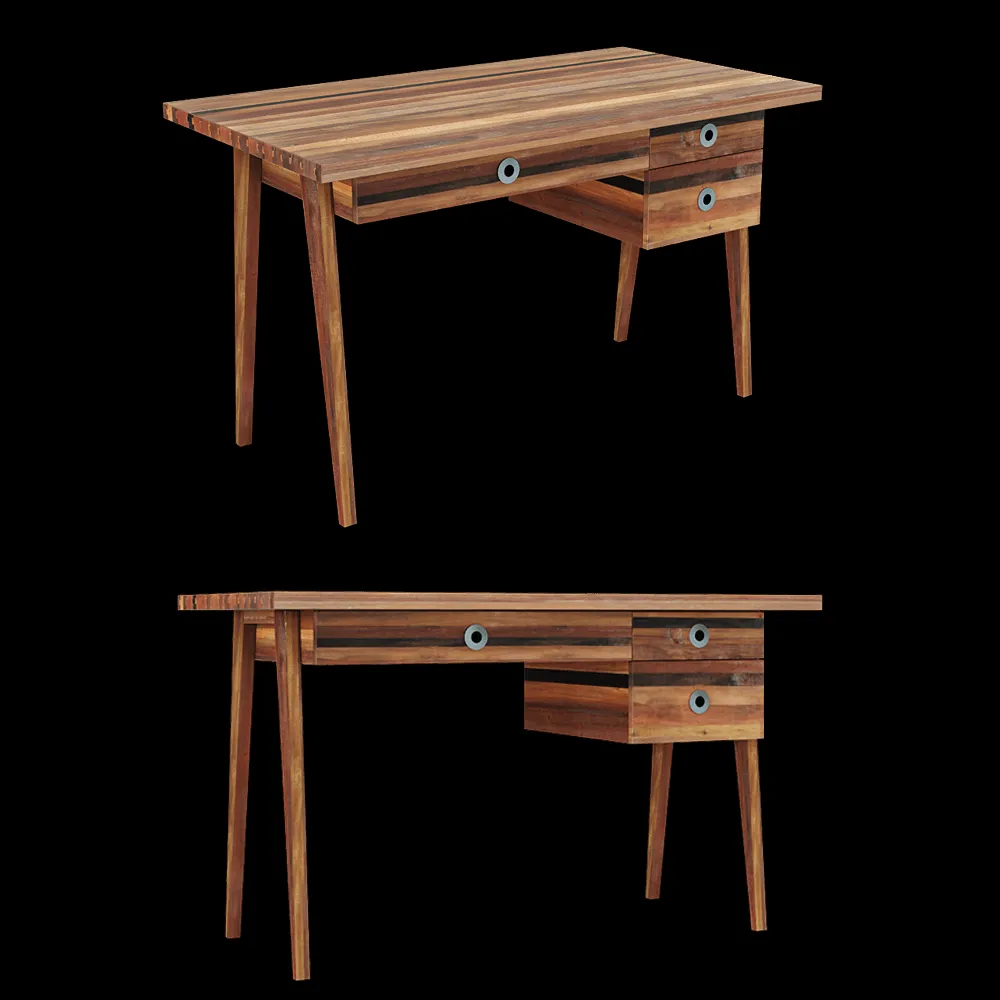 Teak House – Desk Brooklyn French 130 3ds Max