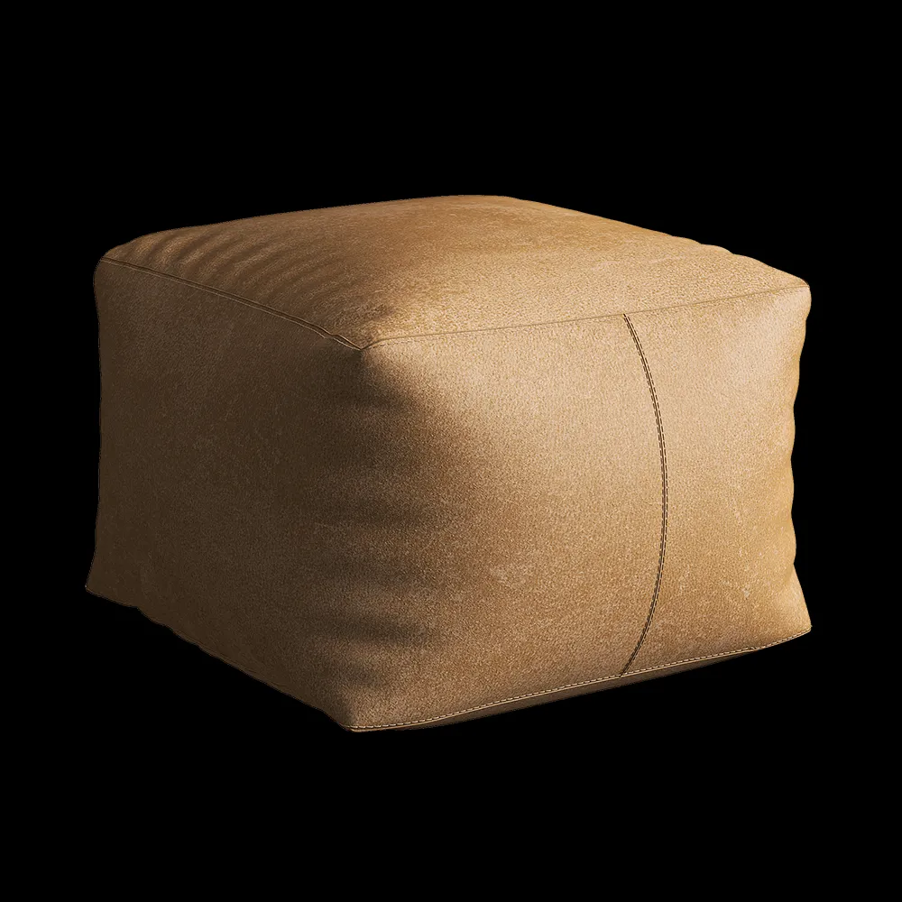 Teak House – Pouf Jethro 3ds Max