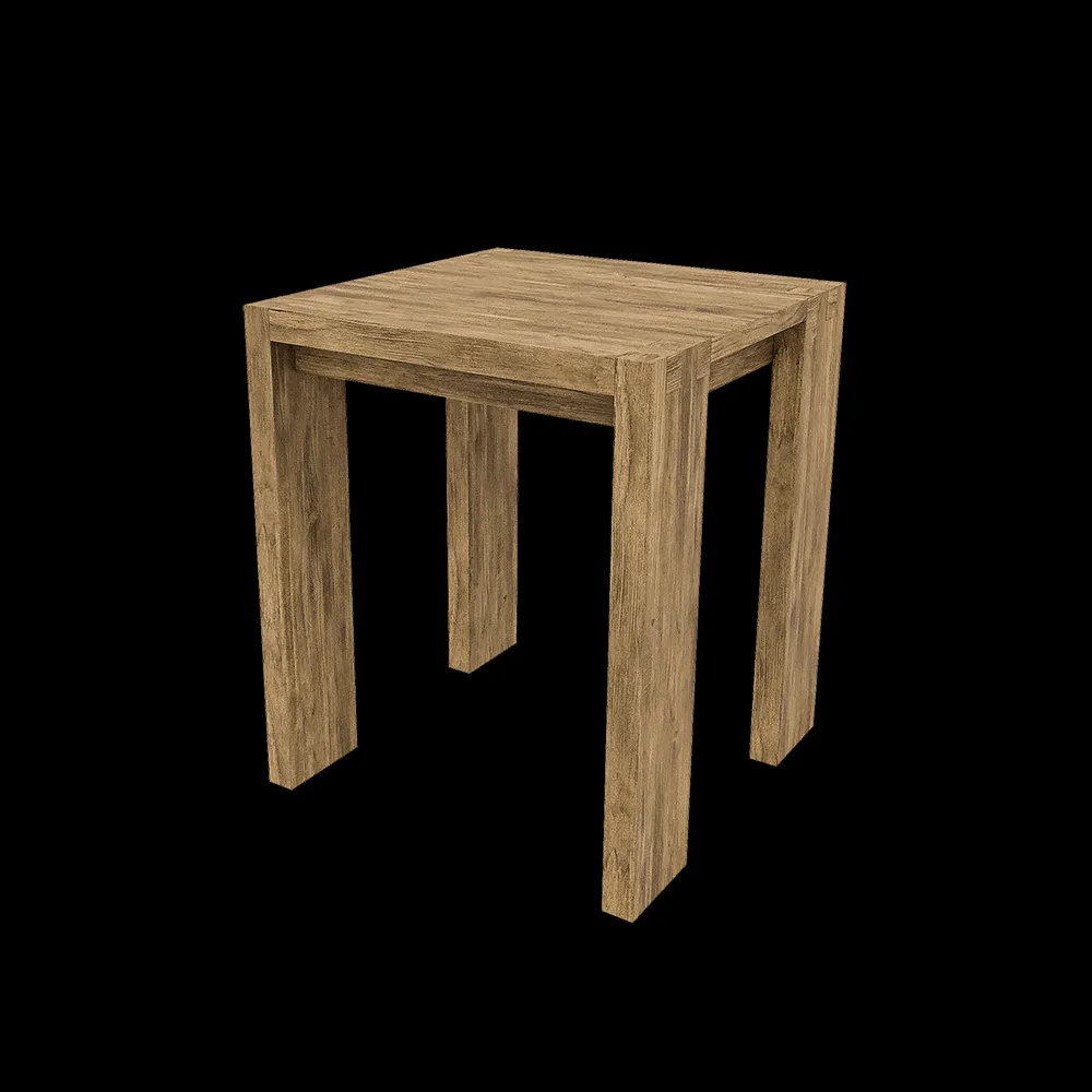 Teak House – Stool Fissure 3ds Max