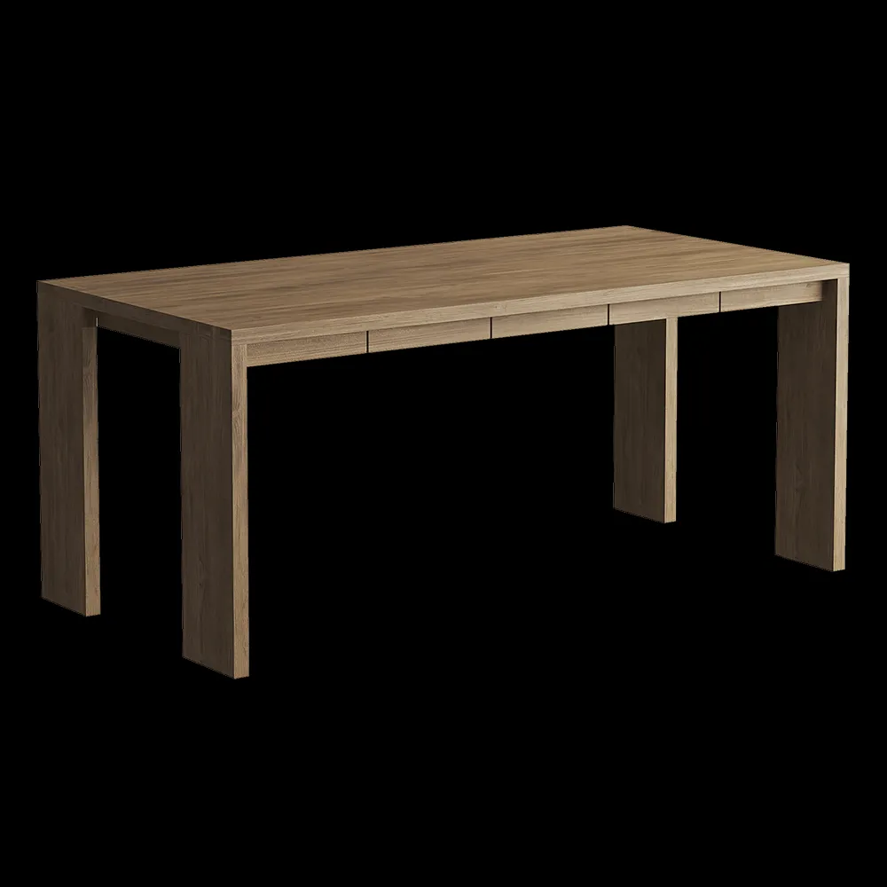 Teak House – Table Fiss 180 3ds Max