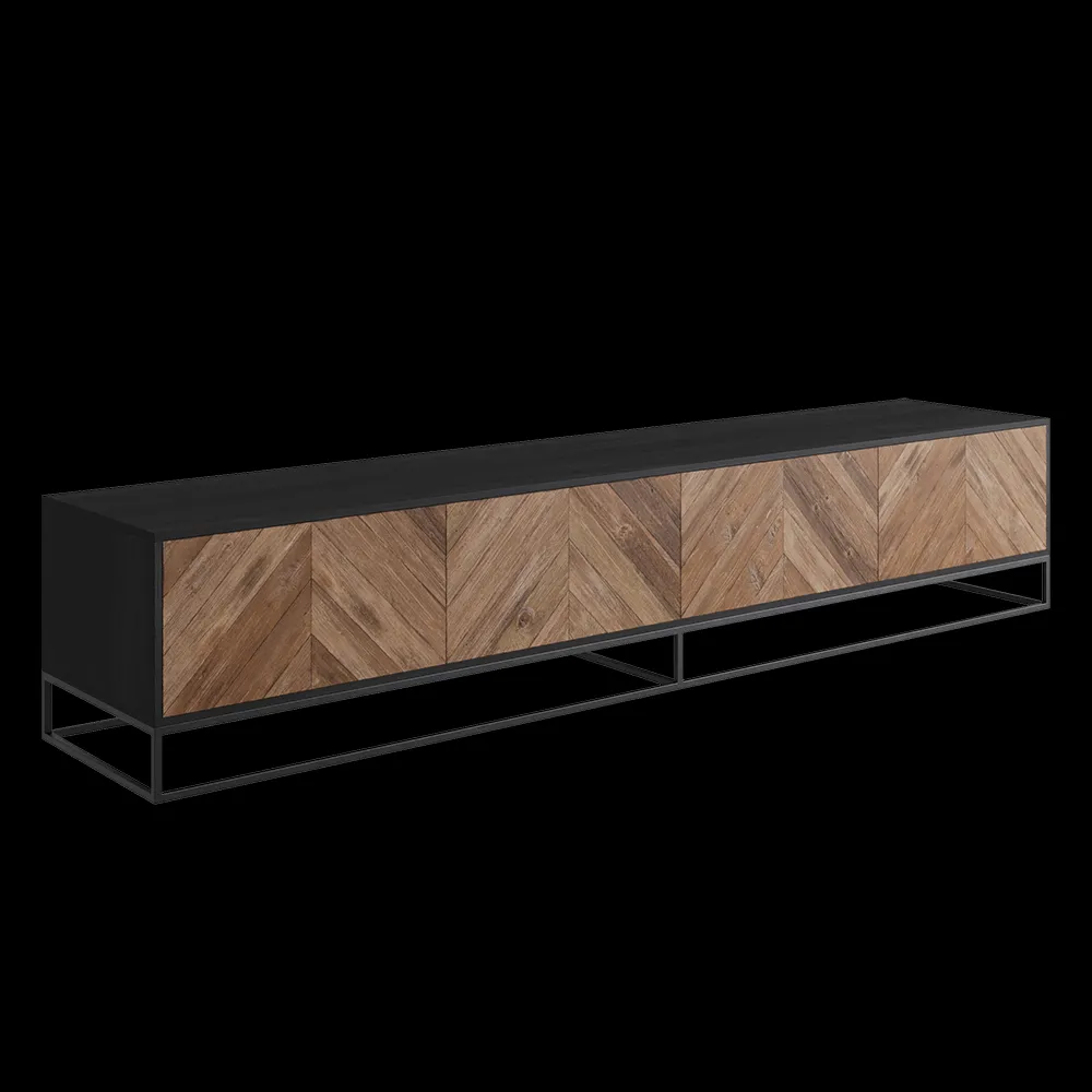 Teak House – TV stand Fishbone 259 3ds Max