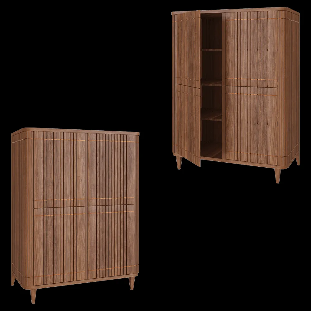 Teak House – Wardrobe Koppar 3ds Max