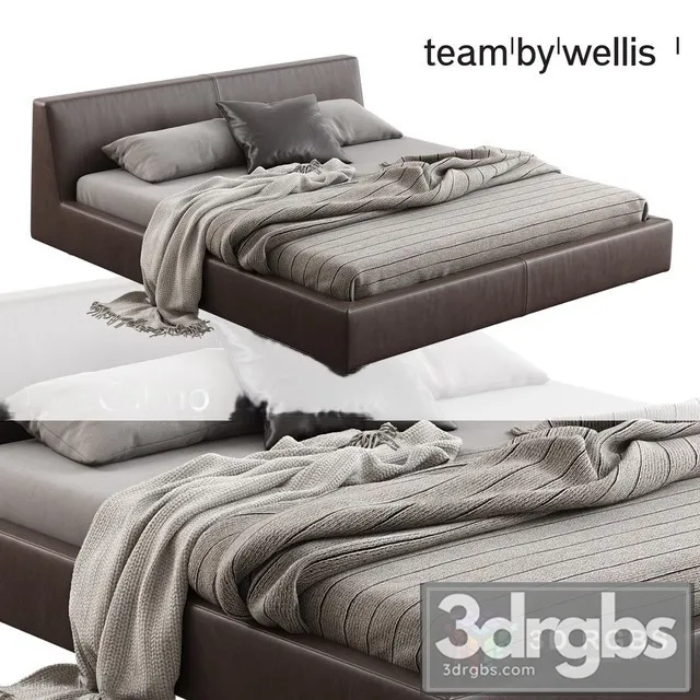 Team By Wellis  Calmo Bed 3dsmax Download